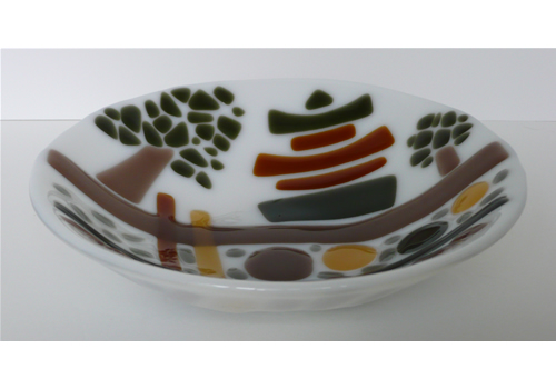 zen garden for la glass bowl